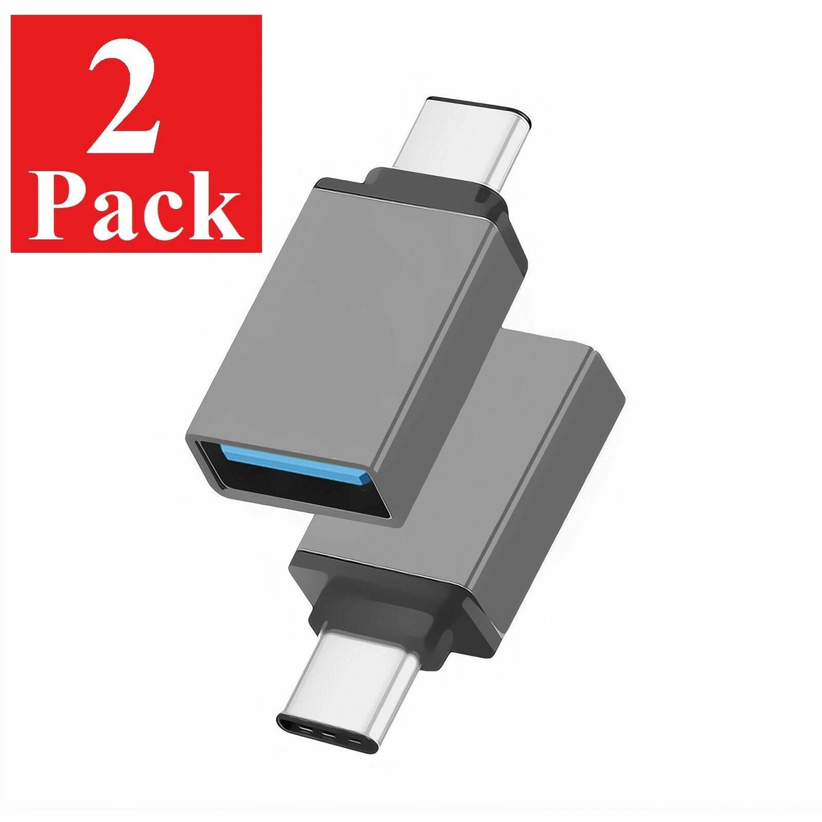 USB C Male to USB A Female Adapter for Samsung LG (OTG Function)