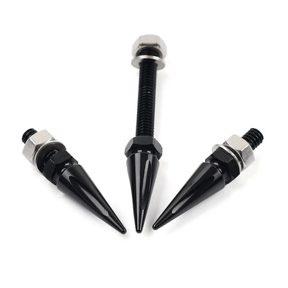 Black Windshield Spike Bolts for Harley Street Glide Electra Tri Glide (2014–2023)