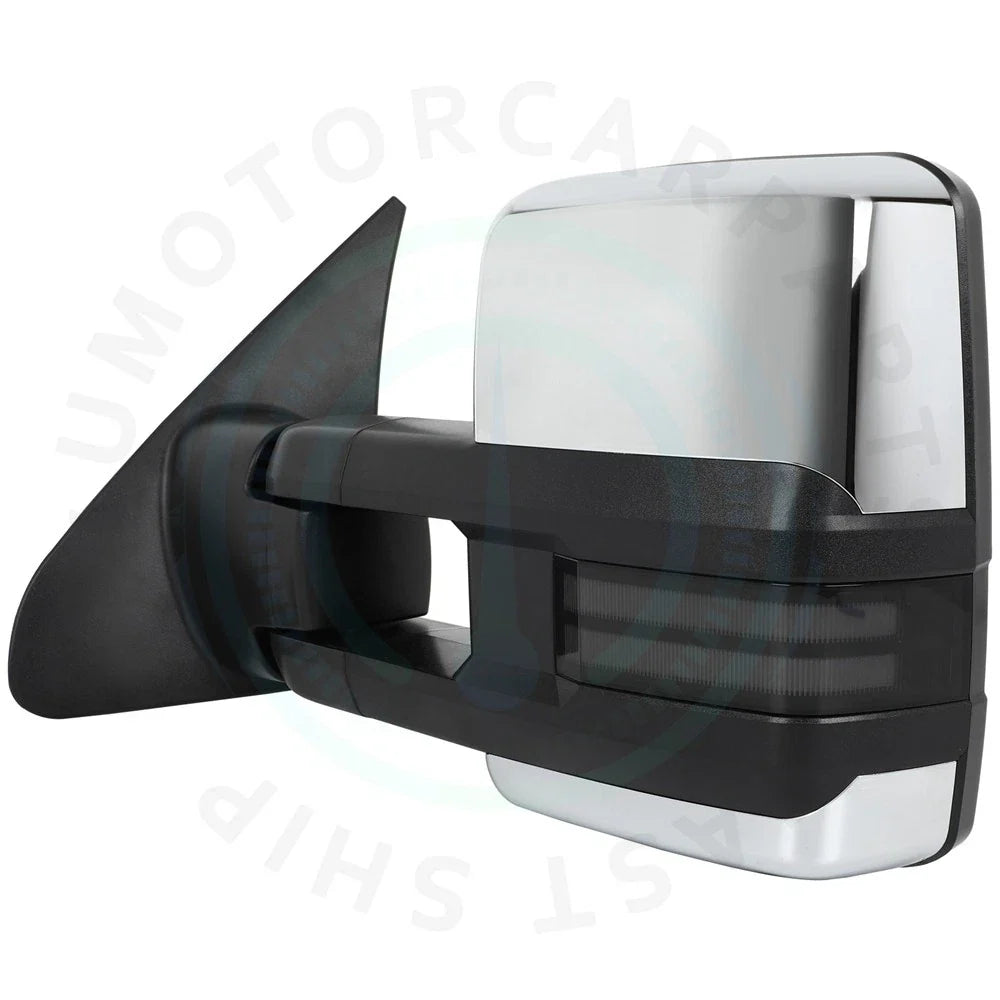 Front Power Heated Tow Mirrors with Dynamic Signal Light for Toyota Tundra (2007–2017)