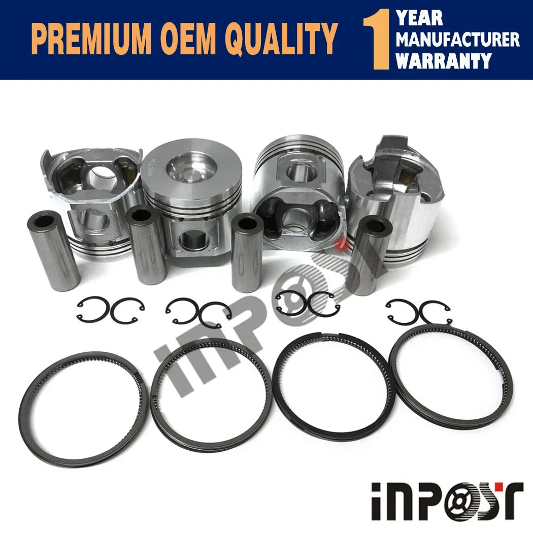 Overhaul Rebuild Kit for Yanmar Komatsu 4D84E Engine (4TNE84, S4D84E)