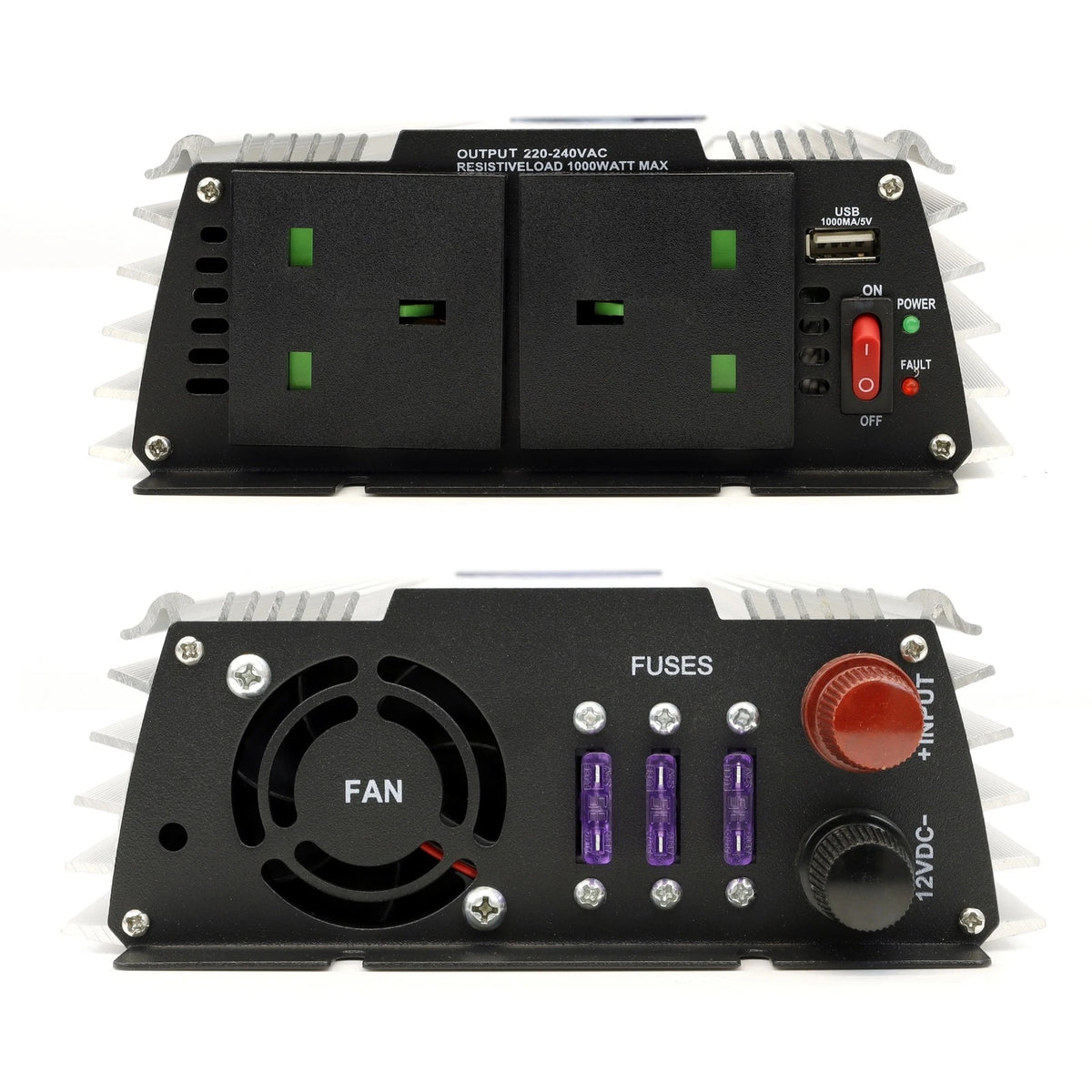 1000W Power Inverter for Camping Vehicle Boat (SWINV1000)