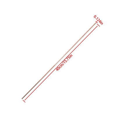 TIG ER70S-6 Welding Rods for Mild Steel (1/8" x 16", Set of 5 lbs)