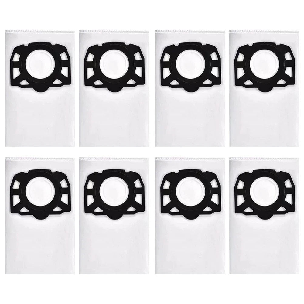 Microfibre Vacuum Bags for Karcher WD4 WD5 WD6 MV4 MV5 MV6 (Compatible)