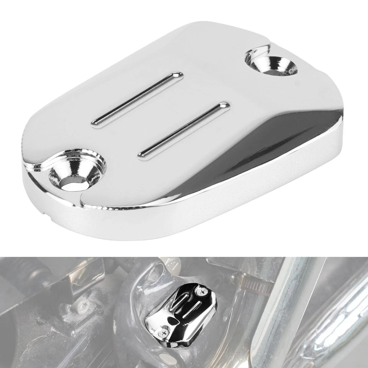 Rear Brake Reservoir Cover Cap for Harley Sportster 883 XL883L (2014–2020)