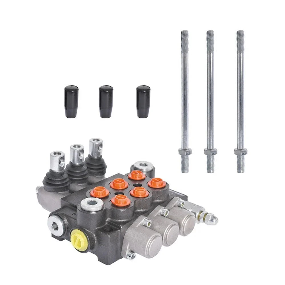 3X Hydraulic Control Valve for SAE Ports (13 GPM, 3600 PSI)