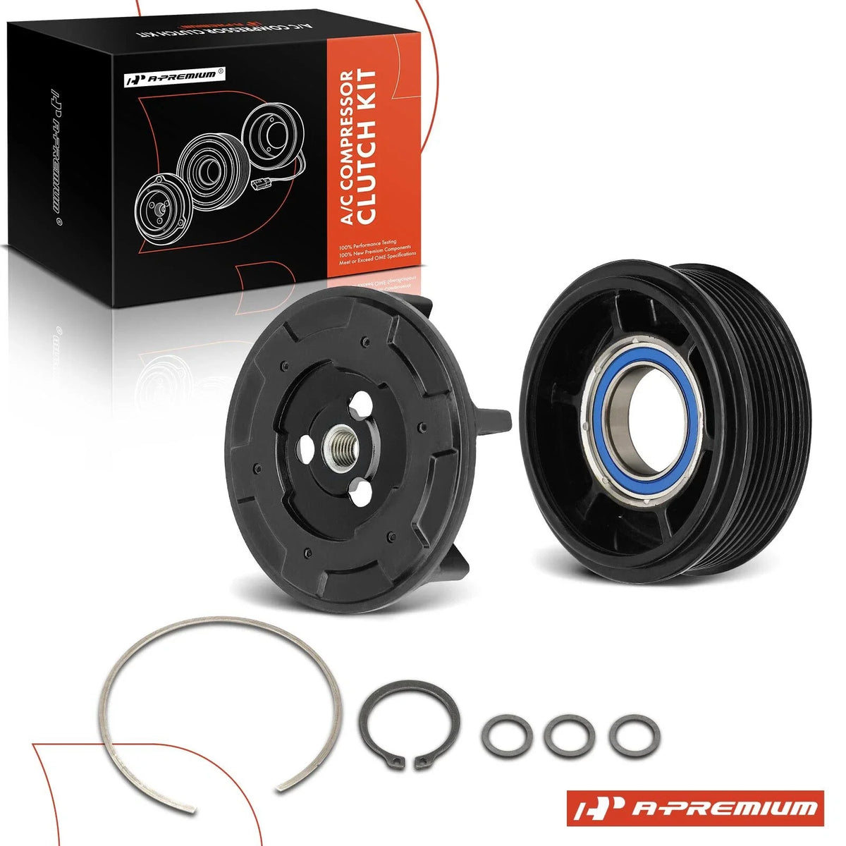 A/C Compressor Clutch Kit for Mercedes-Benz Sprinter 2500 3500 (2010–2015)