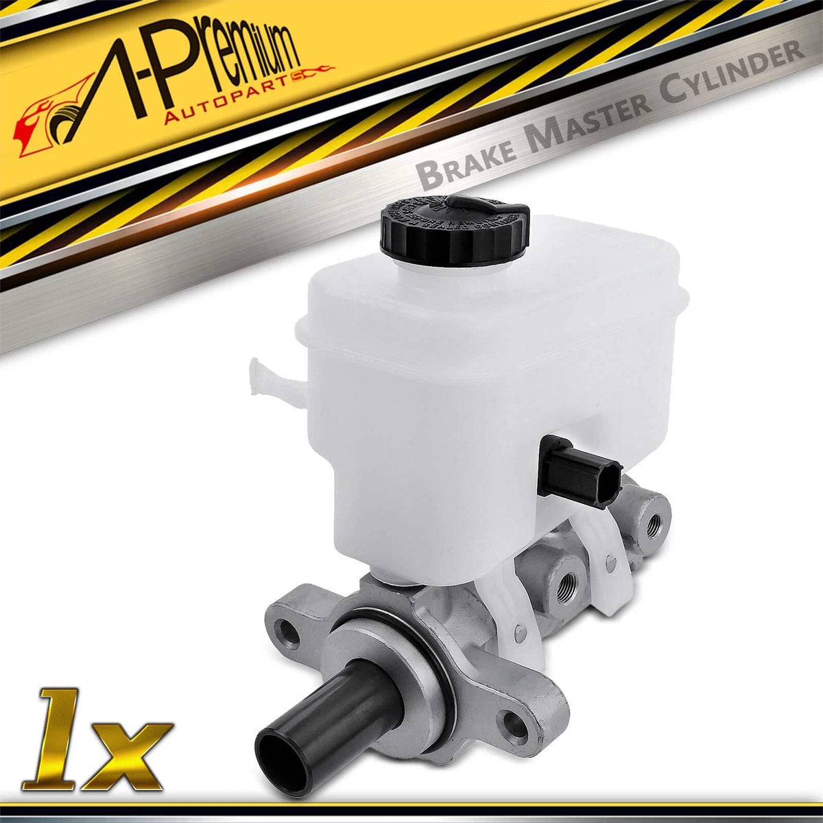 Brake Master Cylinder with Reservoir & Sensor for Jeep Wrangler (2007–2017) - 68003617AA, 68003617AB, 68057474AA, 68057474AB, M630517