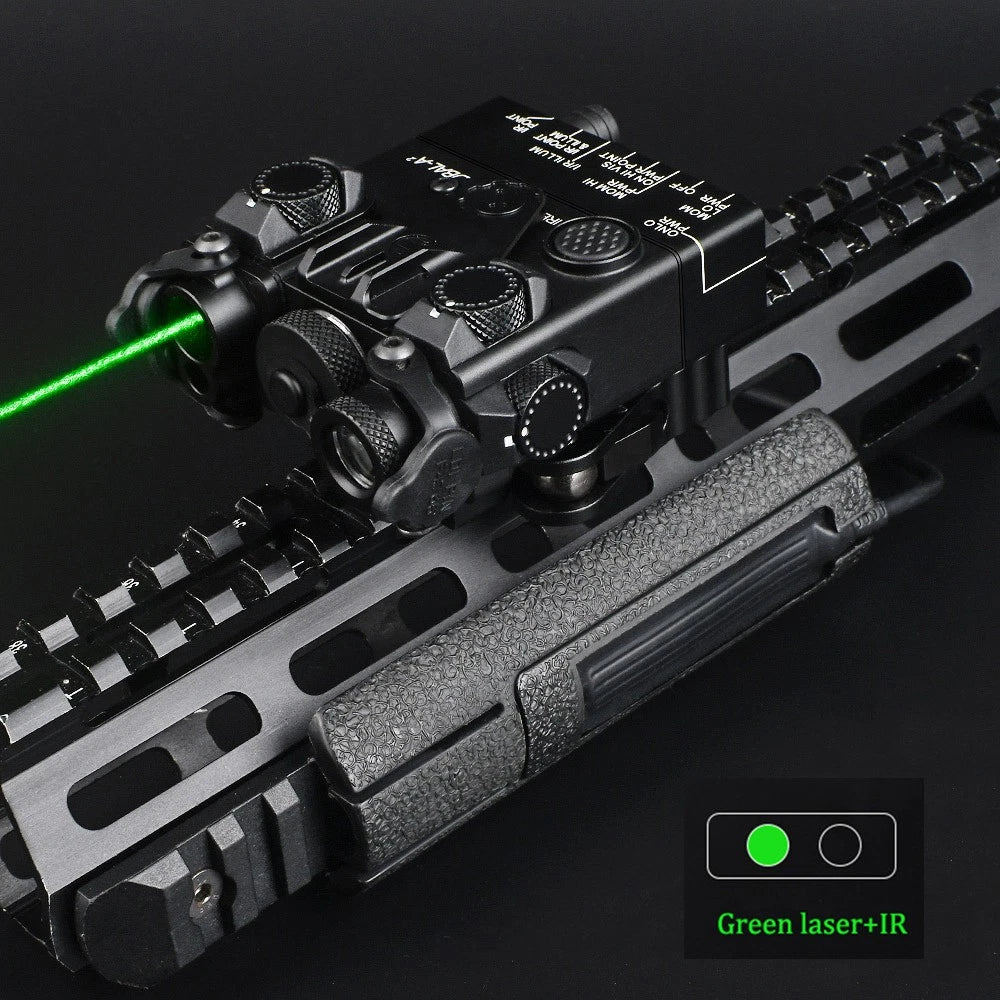 WADSN DBAL-A2 Green IR Aiming Laser with White Strobe Light for Hunting