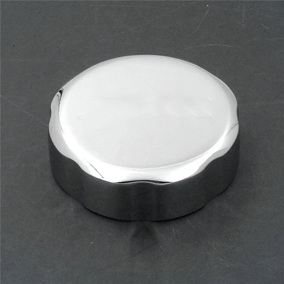 Chrome Brake Fluid Reservoir Cap for Suzuki GSXR 600/750 (1992–2012)