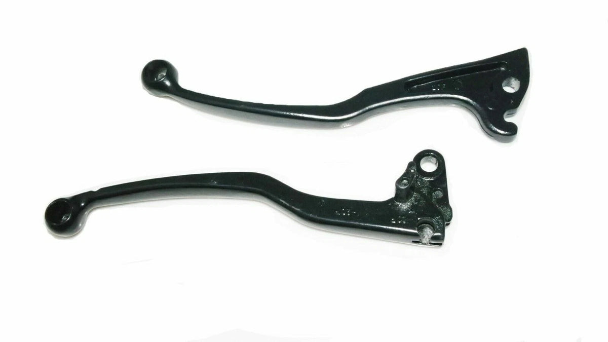 Brake and Clutch Levers Set for Yamaha R15 (Compatible) - Alloy Black