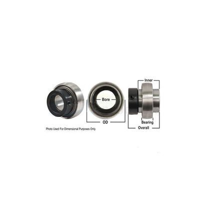 Spherical Bearing with Collar for Metric Applications (Re-Lubricatable)