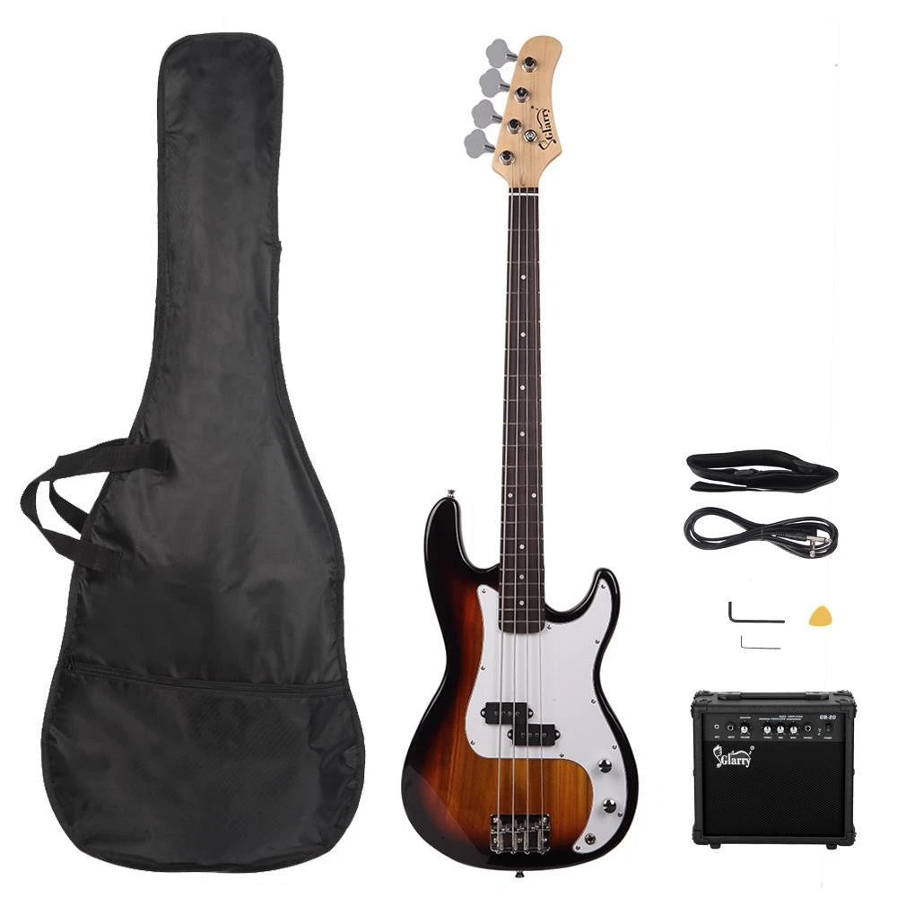 46 Inch Electric Guitar Bass for Glarry (No Part Numbers)