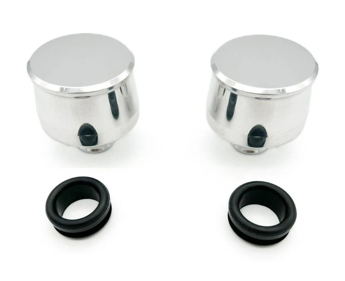Billet Aluminum Valve Cover Breathers Kit for SBC BBC SBF (1960–2024)