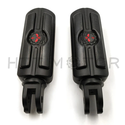 Black Gear Skull Footpeg for Harley Breakout FXBR / FXBRS (2018–2019)