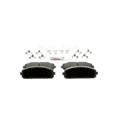 2X Bosch Brake Pad Sets BE1843H for Jeep Cherokee (2014–2023)