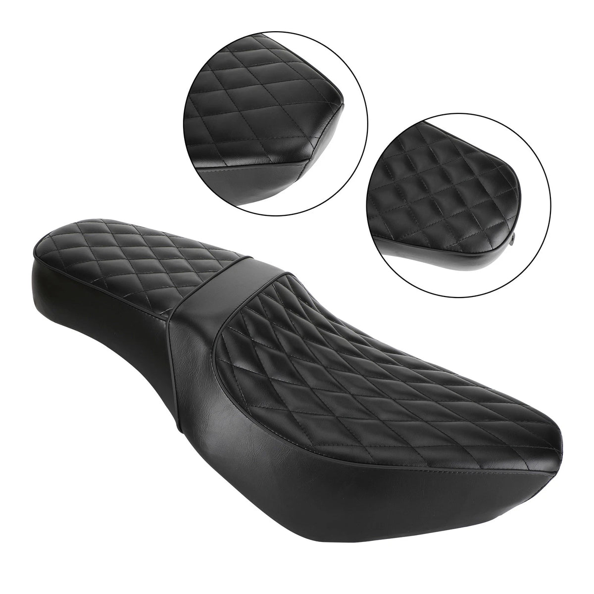 Complete Cushion Rider Passenger Seat for Honda Rebel CM1100 (2021–2022) M512-F125-BLK