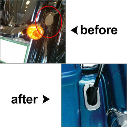 Antenna Hole Accent Cover for Harley Road Glide FLHR, FLHRXS, FLHXS (2015–2023)