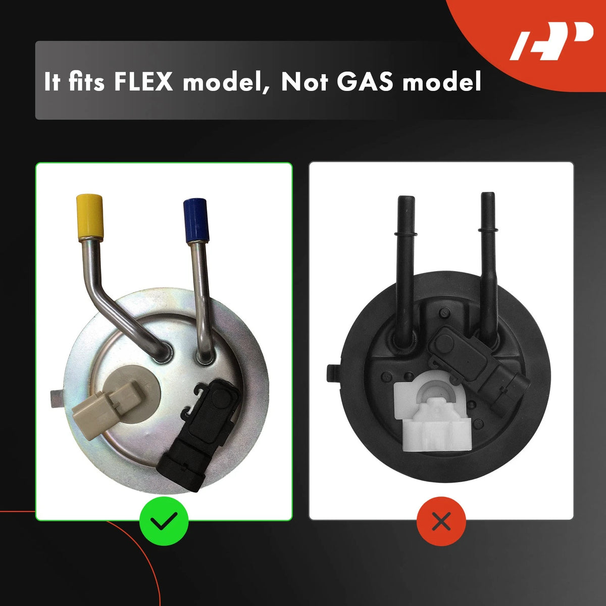 Fuel Pump Module Assembly w/Pressure Sensor for Chevy Suburban 1500 (2000–2006) - 10355740, 15049579, 15205628, 88966963, E3560M, P74905M, SP6029M, FG0811, MU1379