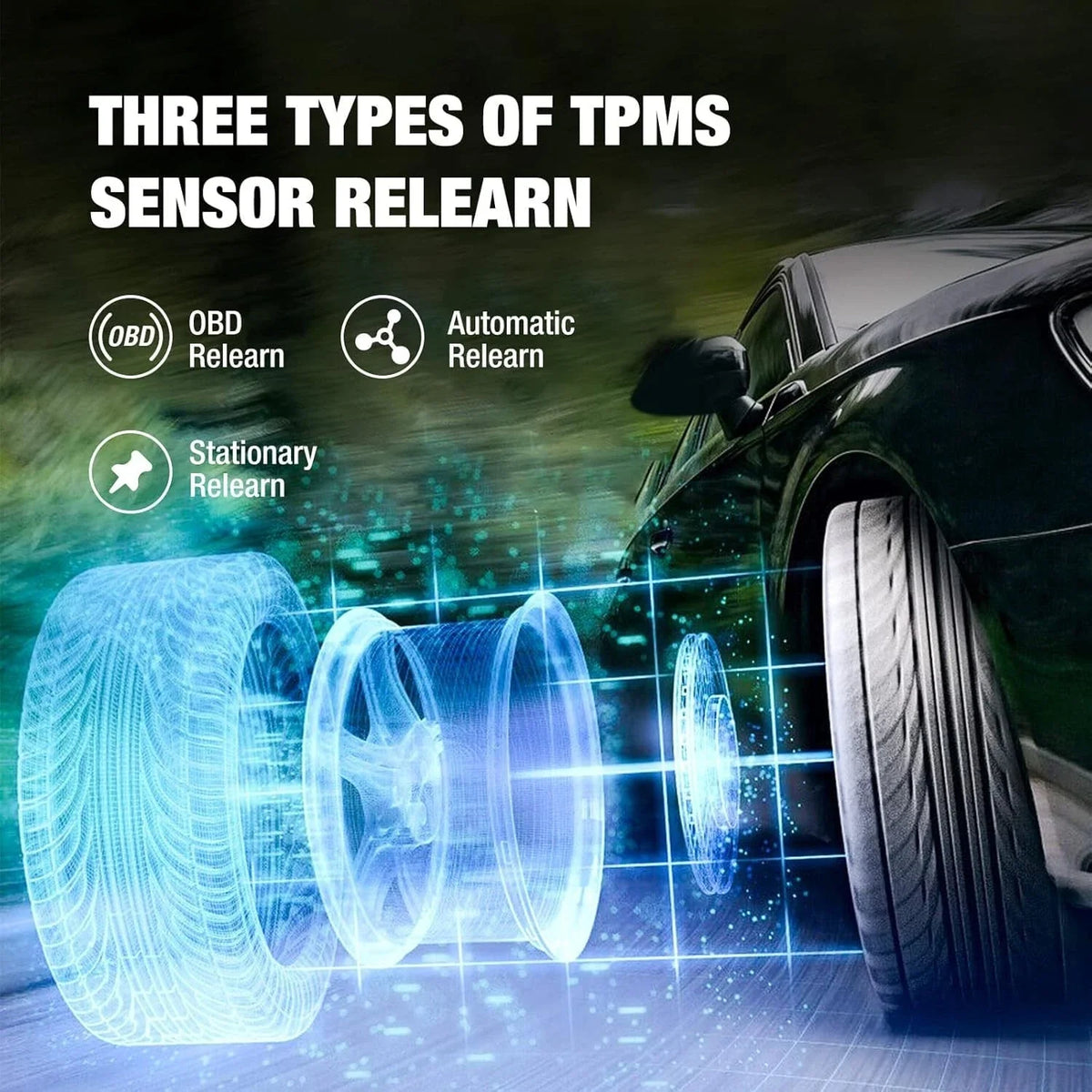TPMS Tire Pressure Sensor for Mitsubishi ASX Lancer Peugeot Citroen (2014–2019)