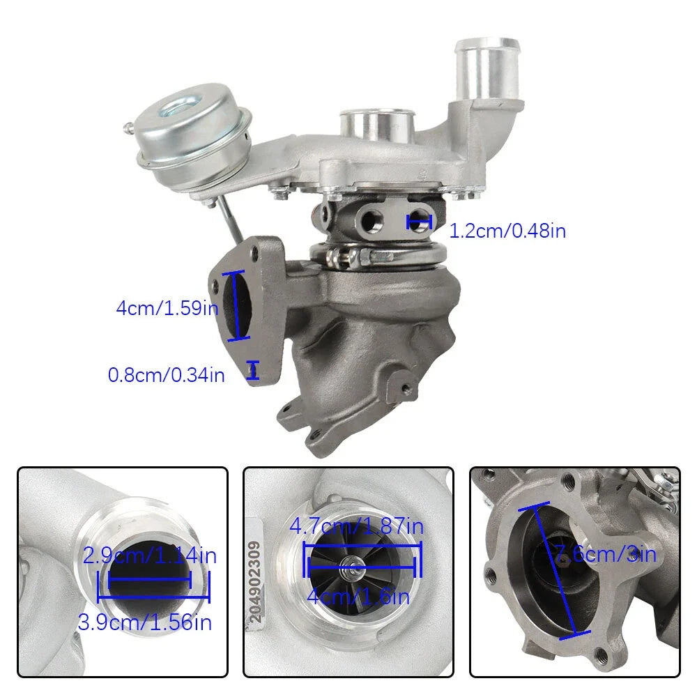 Set of 2 Turbochargers for Ford Explorer Flex MKT MKS 3.5L V6 (2010–2019)
