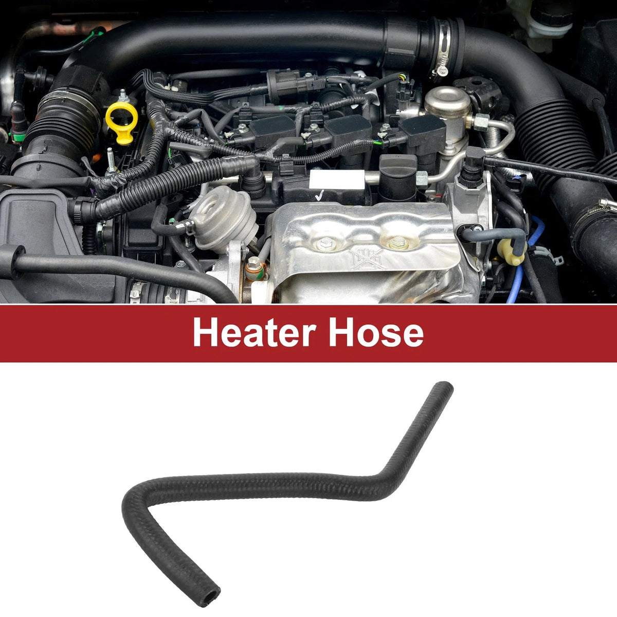 Lower Engine Coolant By-Pass Hose for Toyota Camry 2.4L (2002–2009) 1626428060