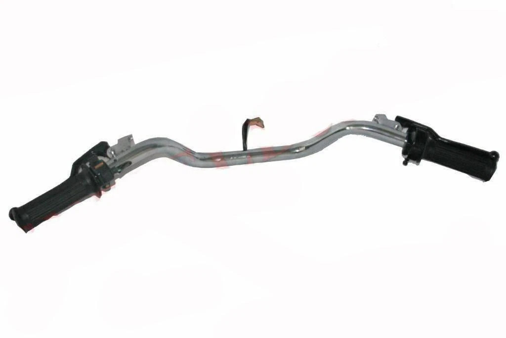 Handle Bar Complete Chrome with Grip Lever Switch for Jawa 175 250