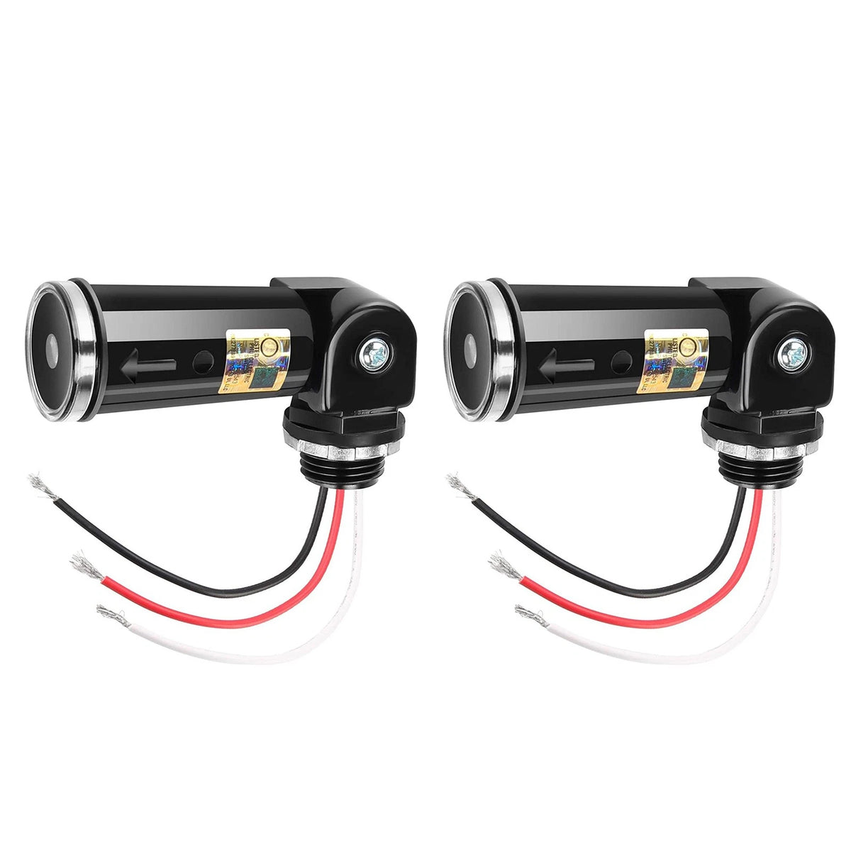Weatherproof Photocell Sensor for Outdoor Dusk to Dawn Light Switch 120V