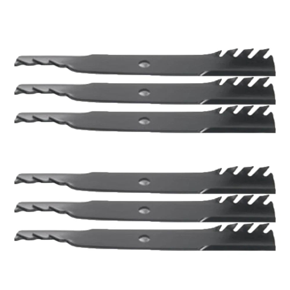6X Toothed Mulching Blade for John Deere (Replaces 302-622)