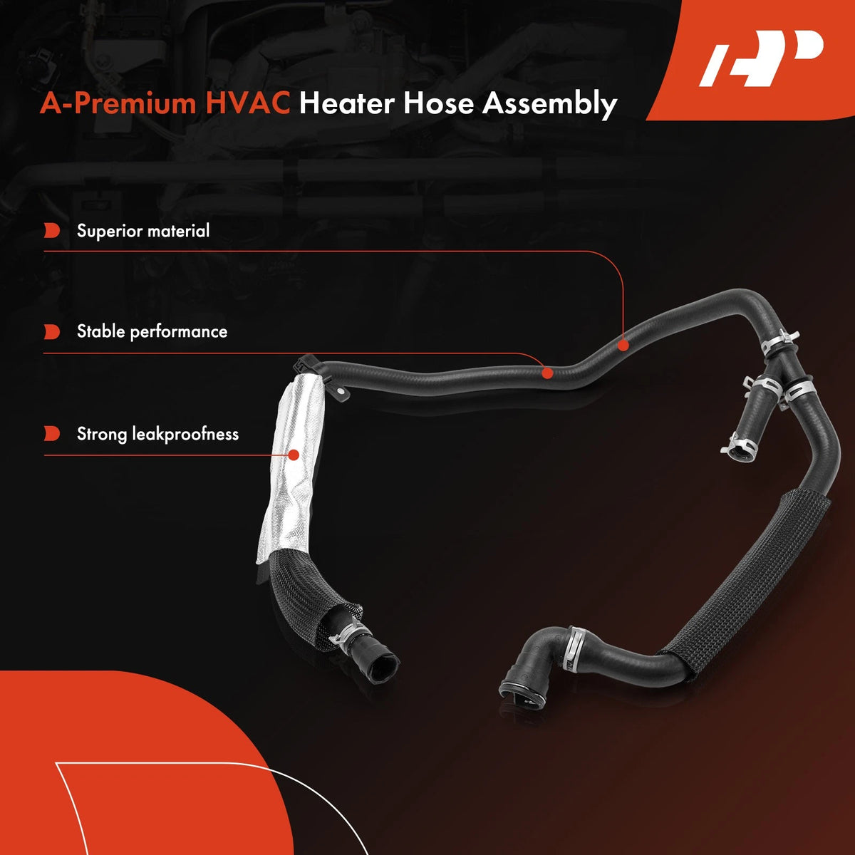 HVAC Heater Hose Assembly for Ford F-150 (2011–2014) BL3Z18472J, 626-620