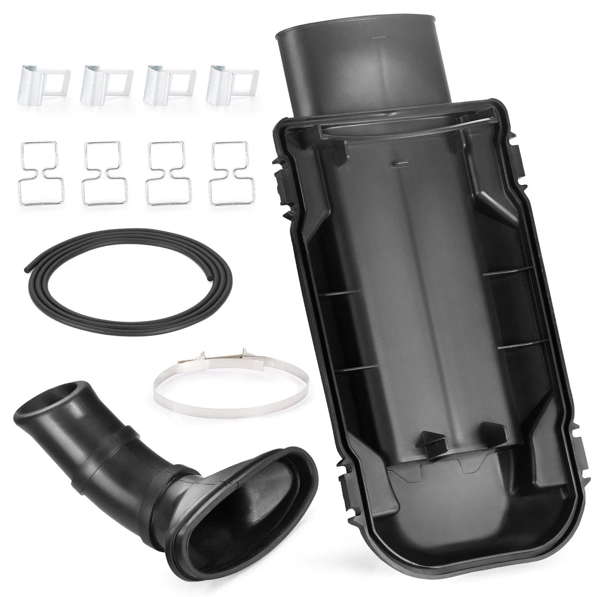 Airbox Lid Cover with Snorkel Intake Duct Kit for Yamaha Banshee YFZ 350 (1987–2006)