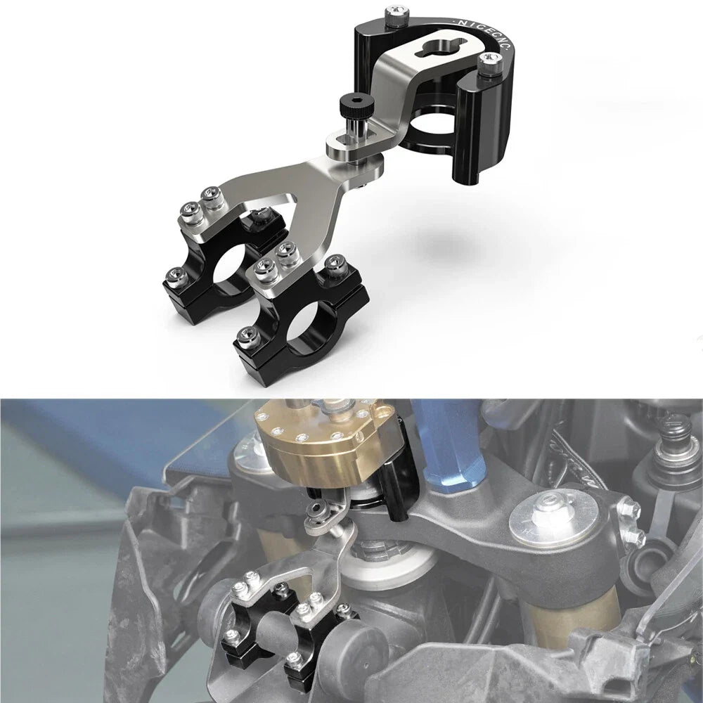 Steering Damper Mounting Bracket Kit for Yamaha Tenere 700 (2019–2024)