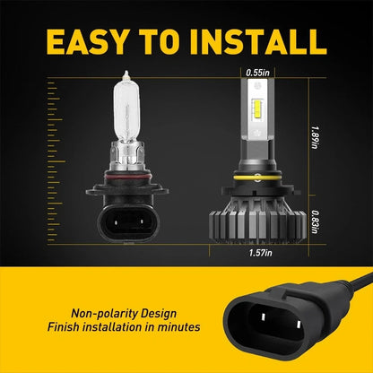 AUXITO 9006 HB4 20000LM CSP LED Headlight Bulb for Low Beam (EXC)