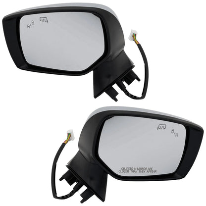 Heated Side Mirrors Set of 2 for Subaru Legacy