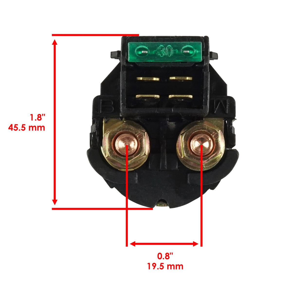 Starter Solenoid Relay for Honda GL1100 Goldwing (1980–1983) RE120+Wires