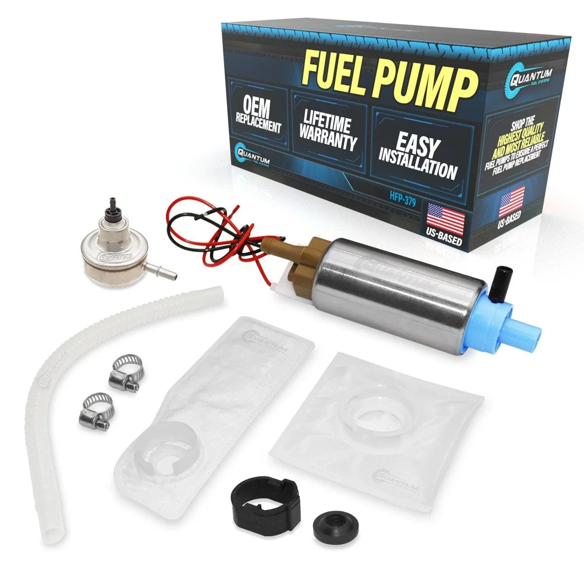 EFI fuel pump + regulator for Dodge Durango 4.7L (2000–2002) E7117M E7123M