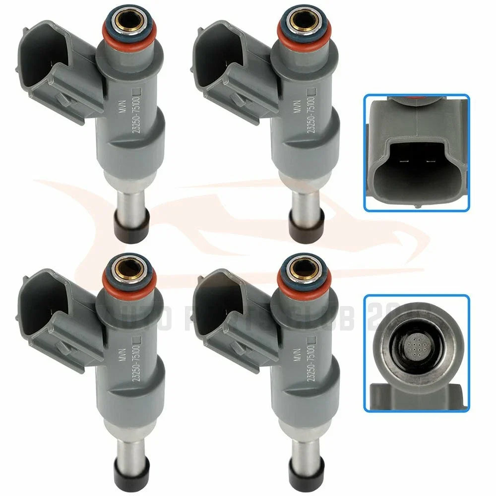 Set of 4 Fuel Injectors for Toyota 4Runner, Tacoma (2005–2016)
