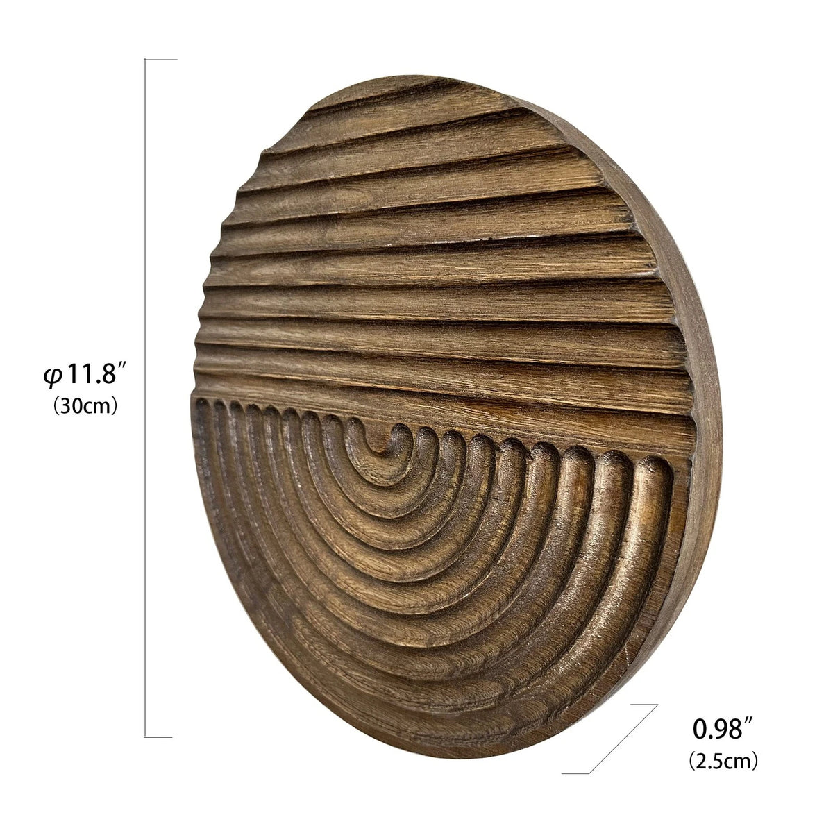 Hand-carved Wood Wall Decor for Farmhouse (No Part Numbers)