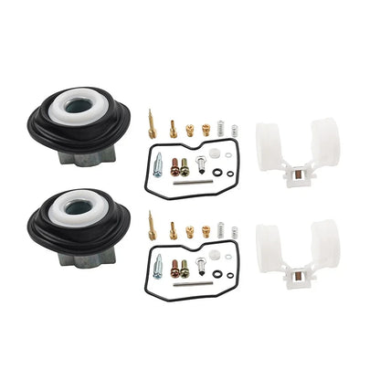 2X Carburetor Repair Rebuild Kit Plunger for Kawasaki KLE500 (1991–2005)