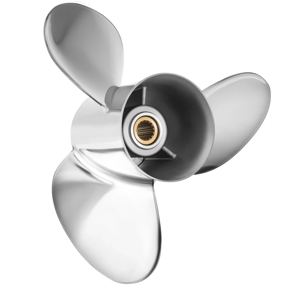 15 1/4x17 Stainless Boat Propeller for Mercruiser Mercury 135-300 HP (RH)