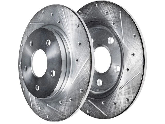 Set of 2 Rear Brake Rotors for Mazda 6 (2014–2021) KW496YY