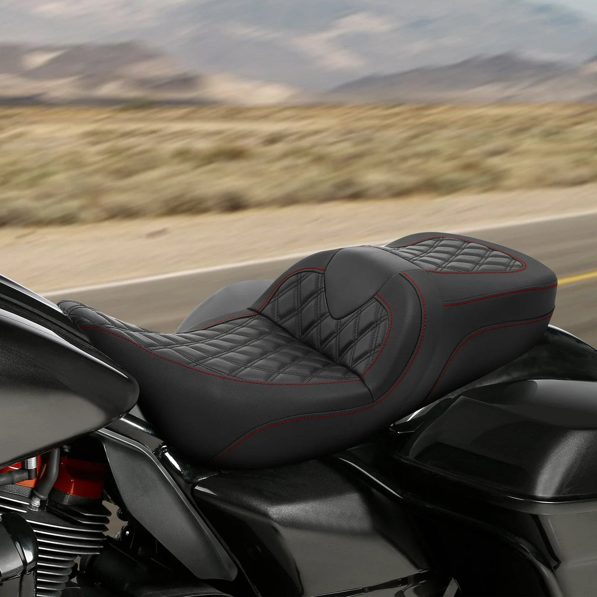 Driver & Passenger Seat for Harley Electra Glide & Street Glide (2009–2023)