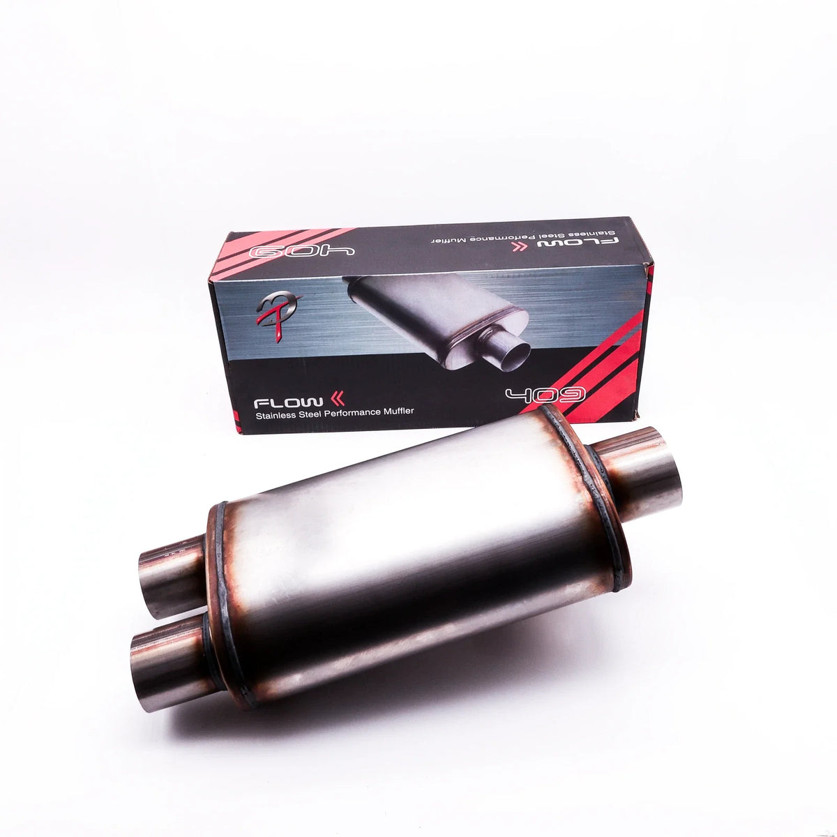 2.5" Dual Exhaust Flow II Muffler for Dodge Ram 1500 (2019–2025) RLD Clp T