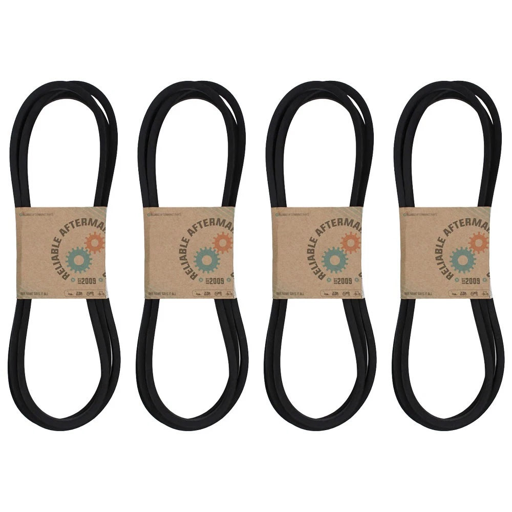 4PK Deck Drive Belt for Husqvarna GTH2654T, LGT2654, YTH2454