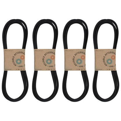 4PK Deck Drive Belt for Husqvarna GTH2654T, LGT2654, YTH2454
