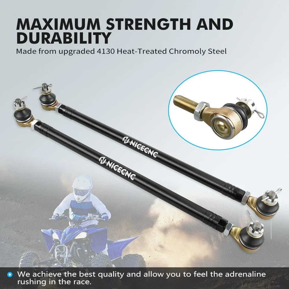 Steering Tie Rod Ends with Ball Joints Kit for Yamaha YFZ450R (2009–2023)