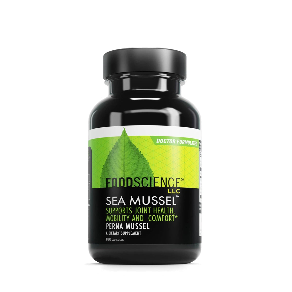 Sea Mussel, Green-Lipped 180 Count for Health Supplements (Pack 1)