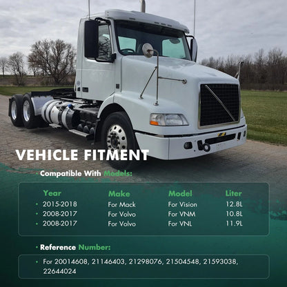Radiator for Mack Vision, Volvo VNM, VNL (2015–2018)