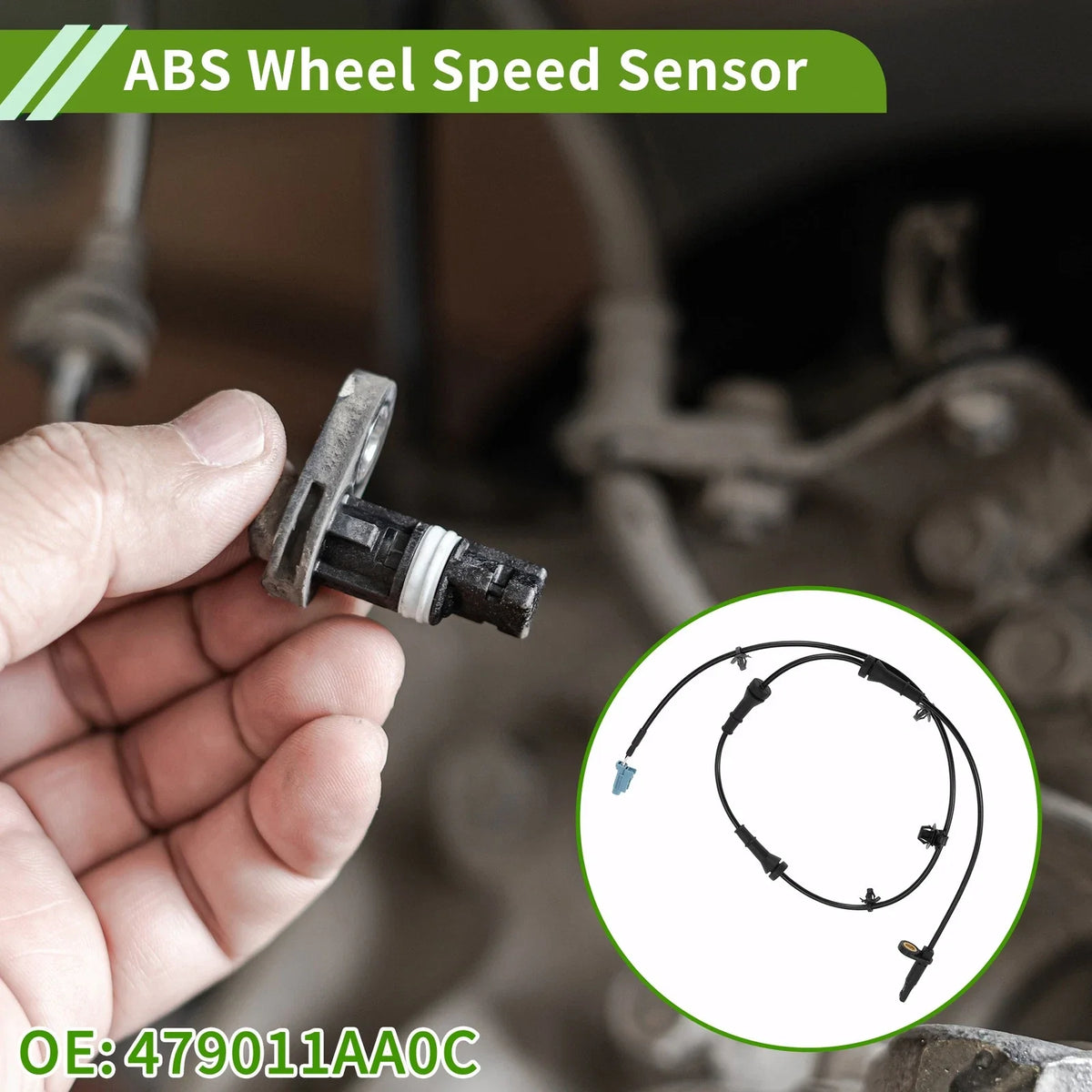 ABS Wheel Speed Sensor No. 479011AA0C for Nissan Murano (2003–2007)