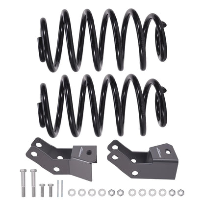 4" Drop Rear Suspension Lowering Springs for GMC Yukon Tahoe Avalanche (2007–2020)