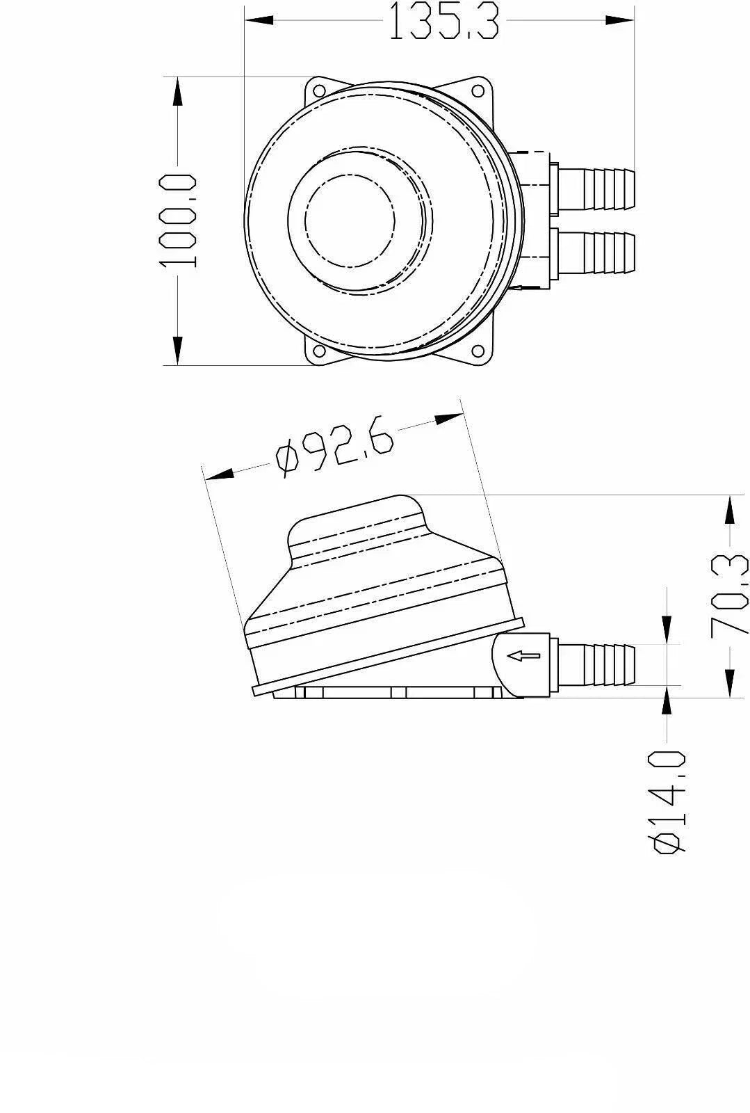 Self Priming Water Pump for RV Toilet, Yacht, Wash Basin, Sink